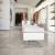 Pavimenti brillanti e resistenti, effetto marmo