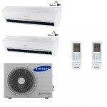 Samsung climatizzatore inverter dual split 9000+9000...