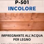 LIGNUM P-501 ai Sali di Boro, Impregnante totalmente esente da solventi,  interagisce con il legno fissando i pigmenti coloranti nelle porosità della  fibra lignea, senza sollevare il, By HDG Group