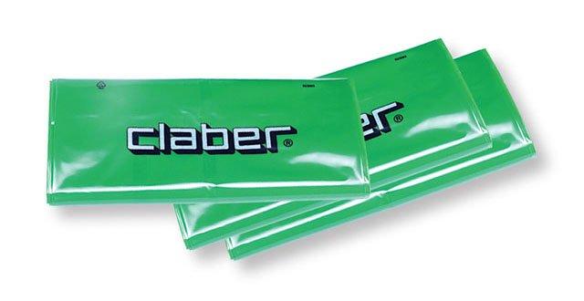 Sacco verde claber 28x25x19 pz 10 1