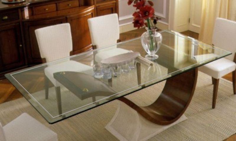 Mollettone trasparente per tavoli 120 x 80 cm 4