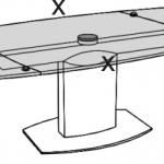 Mollettone trasparente per tavoli 120 x 80 cm