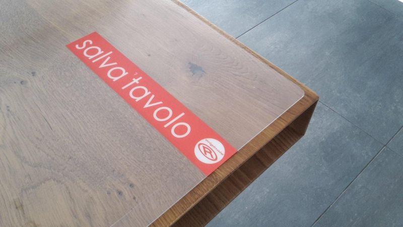 Mollettone tavolo trasparente 140 x 100 cm 3