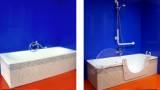 Thumbnail Installazione sportellino per disabili su vasca da bagno Roma 1