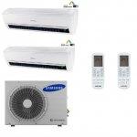 Samsung climatizzatore inverter dual split 12+12 btu