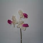 Orchidea artificiale cattleya (3 fiori - 23113