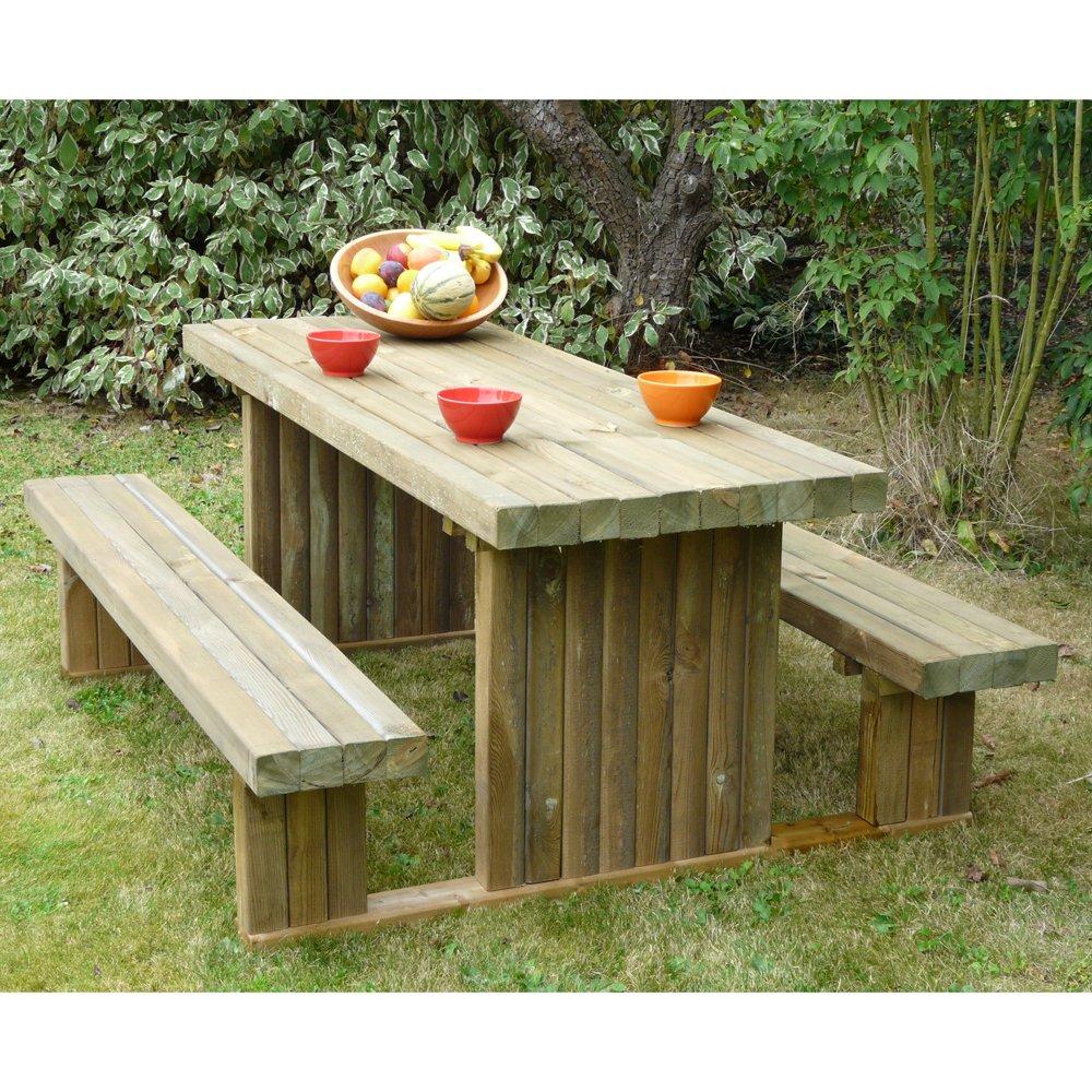 Tavolo picnic solido 180 x 159 cm 1