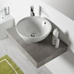 Piano per lavabo da appoggio