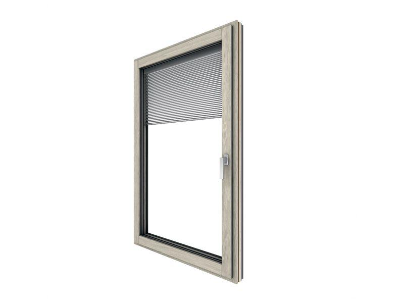 Doppia finestra HV450 in legno alluminio 1