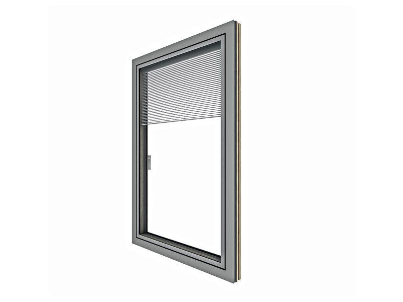Doppia finestra HV450 in legno alluminio 2