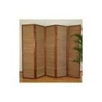 Paravento legno e bambù pieno - 280018