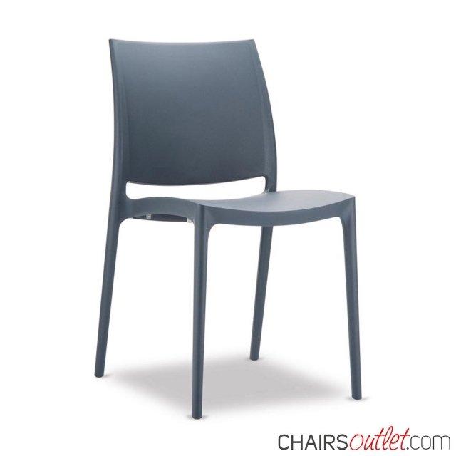 Albicocca: sedia impilabile da - 280031 1