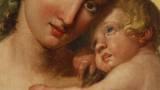 Thumbnail Quadro olio su tela Madonna con Bambino 4