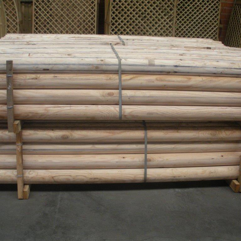 Pali torniti in legno castagno intestati durata 1