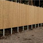 Fondazioni riutilizzabili su pali pre recinzioni