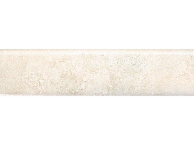 Battiscopa ceramica stone bianco 8x33 3 1