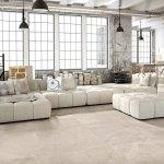 Piastrella absolute white 75x150 gres effetto pietra