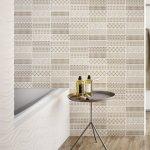 Piastrella pattern wave 25x40 effetto onda 3d