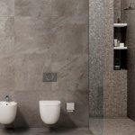 Mosaico absolute grey 30x30 gres effetto pietra