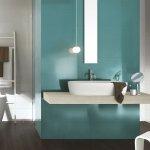 Piastrella fresh turquoise 25x76 lucido turchese