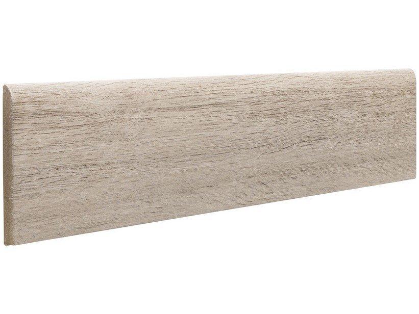 Battiscopa ceramica wood grey 8x45 1