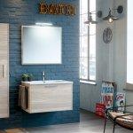 Mobile bagno smile 75 cm larice avana