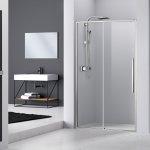 Porta doccia scorrevole feng shui cm 120xh200