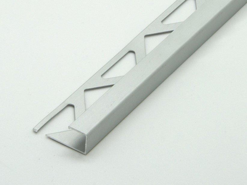 Profilo angolare global square alluminio anodizzato argento 1