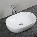 Lavabo da appoggio ticino 60x42 h14 in