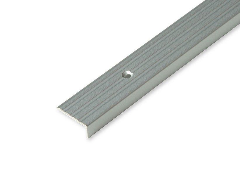 Profilo gradino global lvt step alluminio 2510 1