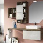 Mobile bagno qubo 140 cm sherwood-bianco matrix