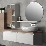 Mobile bagno qubo 140 cm bianco matrix-sherwood