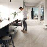 Piastrella rockstone white 75x150 gres effetto pietra