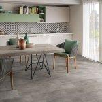 Pavimento spc space anthracite effetto cemento grigio