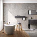 Piastrella luxor grey 60x60 lappato gres effetto