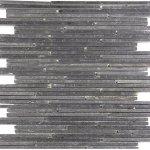 Mosaico pietra naturale calgary black 33x30 nero