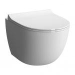 Wc sospeso sento rimless bianco lucido