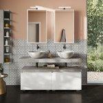 Mensola per lavabo bagno d’appoggio topsy top