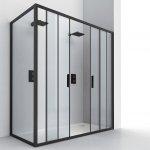 Box doccia angolare nice 170x75 h195 porte