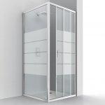 Box doccia angolare nice 100x90 h195 porta