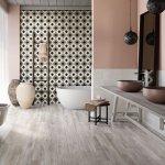 Piastrella river grey 15x90 gres effetto rovere