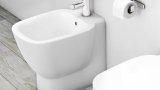 Thumbnail Bidet a terra oslo filomuro bianco lucido 1