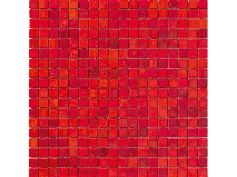 Mosaico vetro rossofuoco 29 5x29 5 1