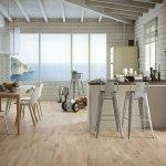 Parquet 3 strip frassino spazzolato verniciato grigio