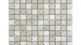 Thumbnail Mosaico marmo coventry taupe 30 5x30 5 1