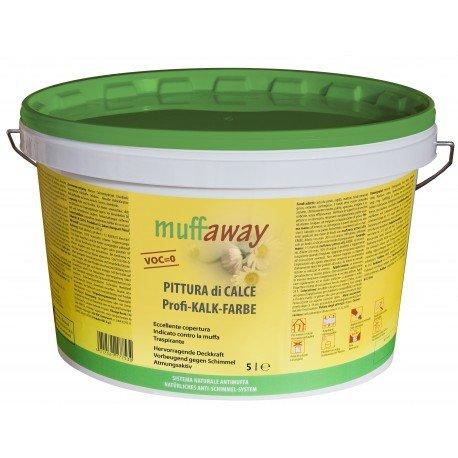 Pittura di calce antimuffa naturale muffaway 5 1