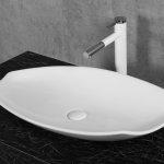 Lavabo da appoggio metauro 72x38 h13 in