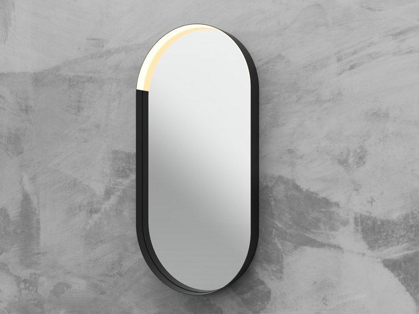 Specchio bagno led frame ovale 100x50 con 1