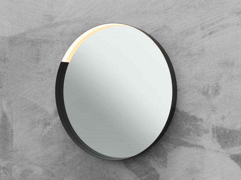 Specchio bagno led frame &oslash 80 con 1