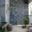 Decoro murales blue dream gres effetto carta